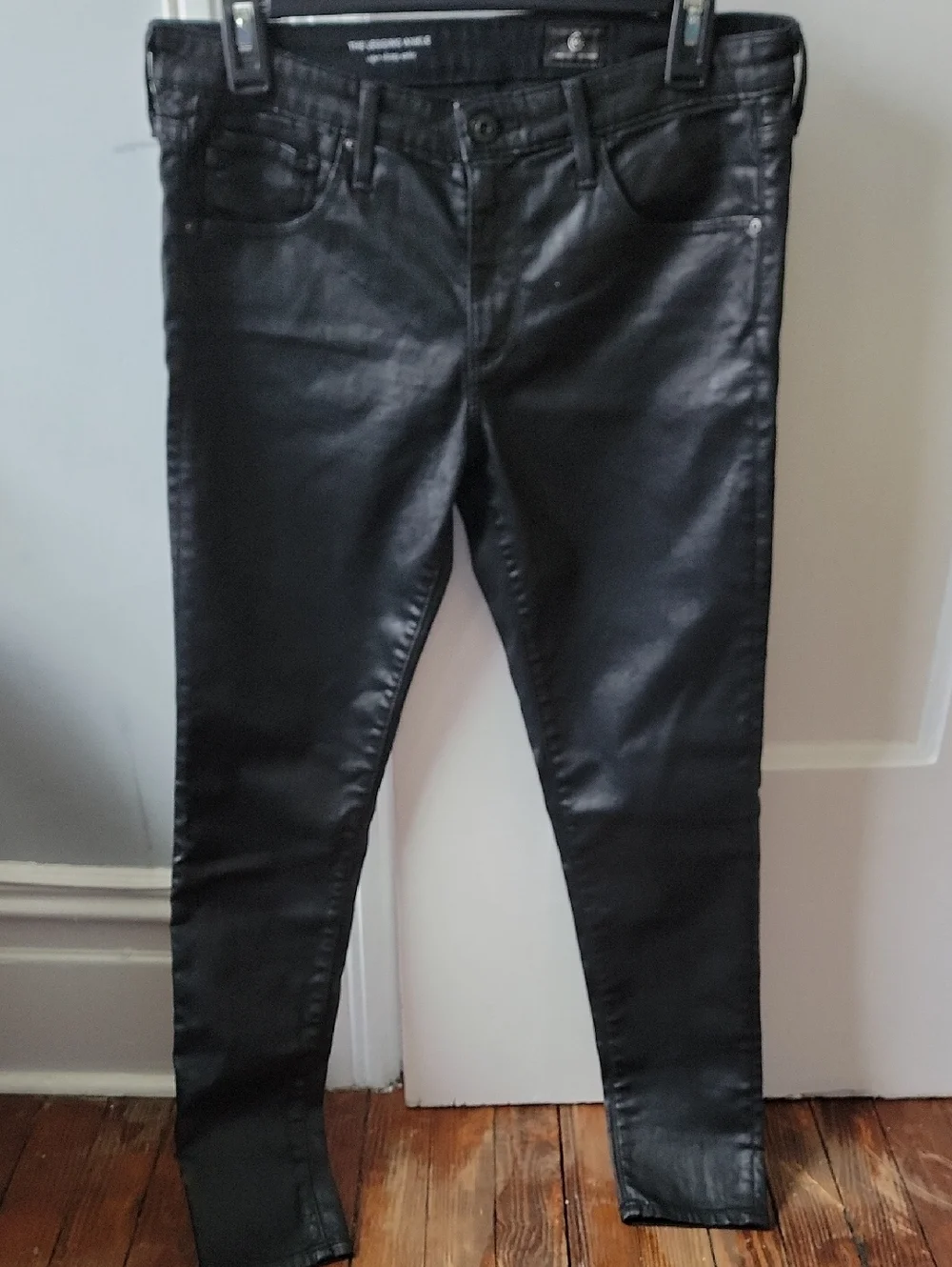 AG super skinny ankle  x THE LEGGING ANKLE shiny Patterned Pants